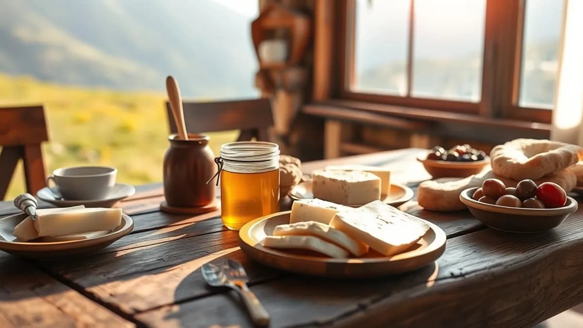 Erzincan'ın Meşhur Lezzetleri: Bal, Peynir, Tereyağı