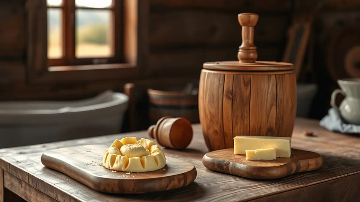 Köyde Doğal Tereyağı Nasıl Üretilir?